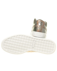 Buty dziecięce Puma BASKET HEART LUNAR LUX JR 36599301 Srebrne - Sklep online Mastersport