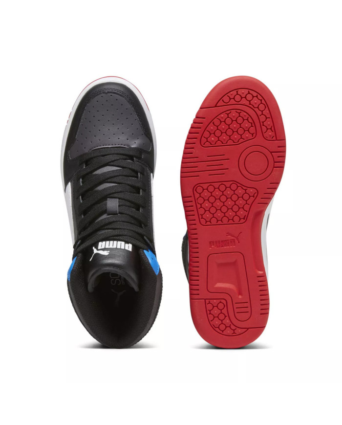 Buty dziecięce Puma REBOUND LAYUP SL JR 37048624 Czarne - Sklep online Mastersport