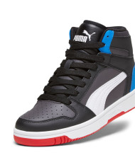 Buty dziecięce Puma REBOUND LAYUP SL JR 37048624 Czarne - Sklep online Mastersport