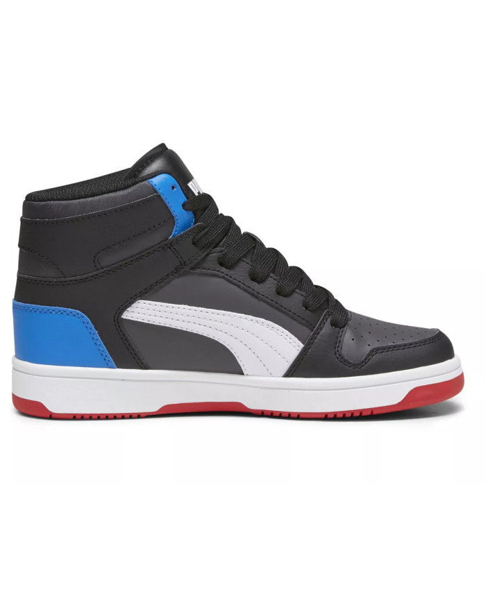 Buty dziecięce Puma REBOUND LAYUP SL JR 37048624 Czarne - Sklep online Mastersport