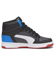 Buty dziecięce Puma REBOUND LAYUP SL JR 37048624 Czarne - Sklep online Mastersport