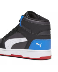 Buty dziecięce Puma REBOUND LAYUP SL JR 37048624 Czarne - Sklep online Mastersport