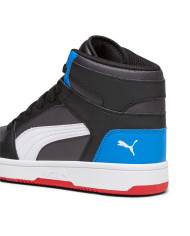 Buty dziecięce Puma REBOUND LAYUP SL JR 37048624 Czarne - Sklep online Mastersport