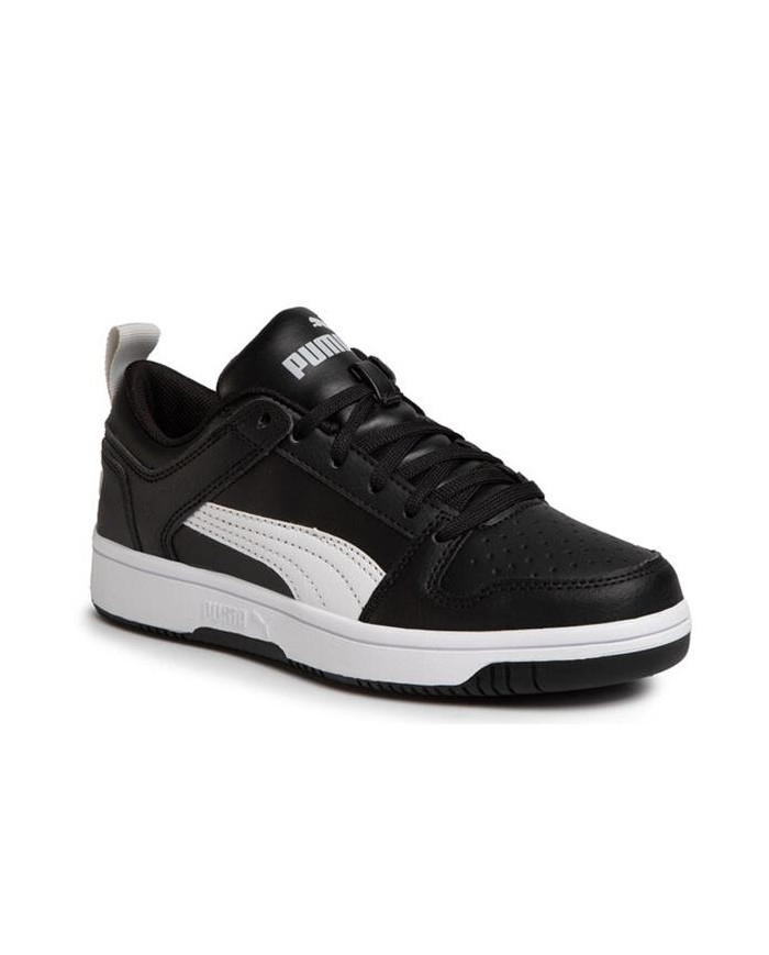 Buty dziecięce Puma REBOUND LAYUP LO SL JR 37049002 Czarne - Sklep online Mastersport