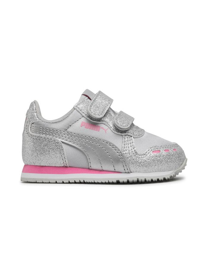 Buty dziecięce Puma CABANA RACER GLITZ V INF 37098608 Szare - Sklep online Mastersport