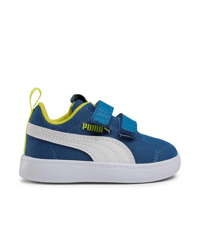 Buty dziecięce Puma COURTFLEX V2 MESH V INF 37175907 Niebieskie - Sklep online Mastersport