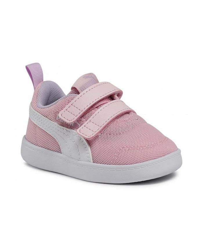 Buty dziecięce Puma COURTFLEX V2 MESH V INF 37175908 Różowe - Sklep online Mastersport