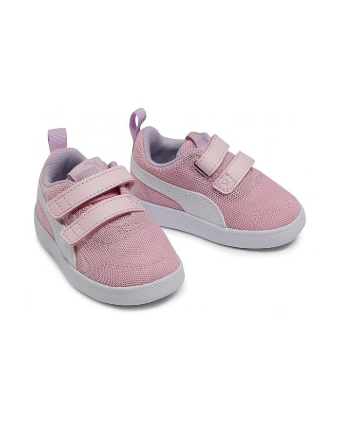 Buty dziecięce Puma COURTFLEX V2 MESH V INF 37175908 Różowe - Sklep online Mastersport
