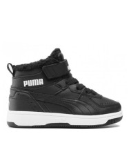 Buty dziecięce Puma REBOUND JOY FUR PS 37547901 Czarne - Sklep online Mastersport