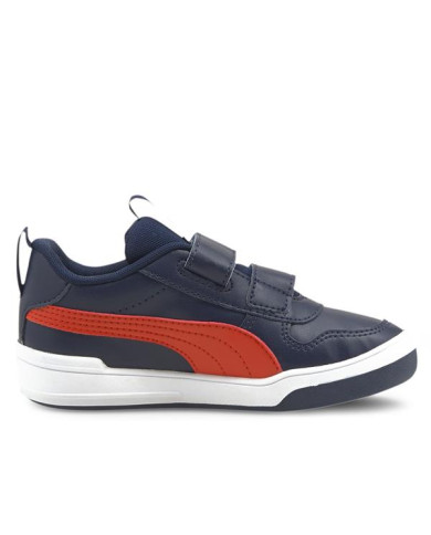 Buty dziecięce Puma MULTIFLEX SL V PS 38074002 Niebieskie - Sklep online Mastersport