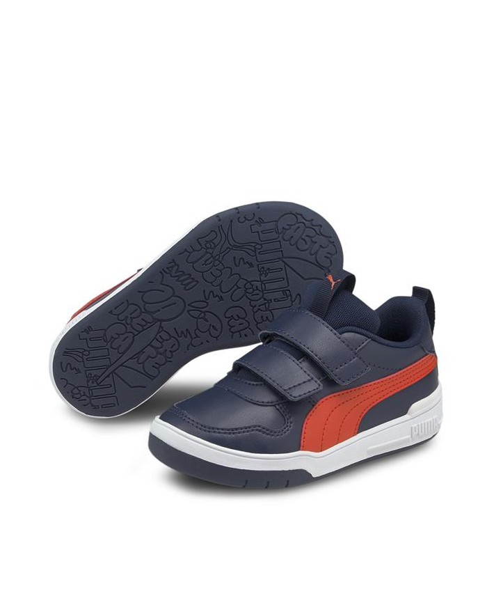 Buty dziecięce Puma MULTIFLEX SL V PS 38074002 Niebieskie - Sklep online Mastersport