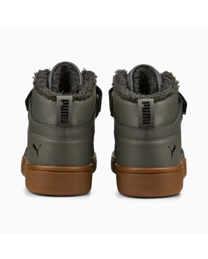 Buty męskie Puma REBOUND MID STRAP WTR 38637603 Szare - Sklep online Mastersport