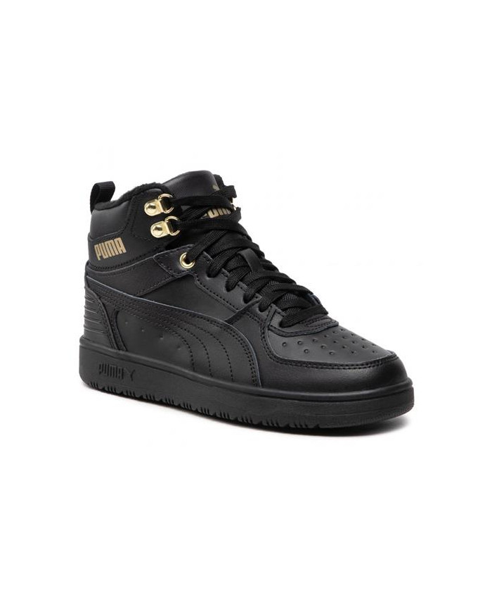 Buty dziecięce Puma REBOUND RUGGED JR 38824301 Czarne - Sklep online Mastersport