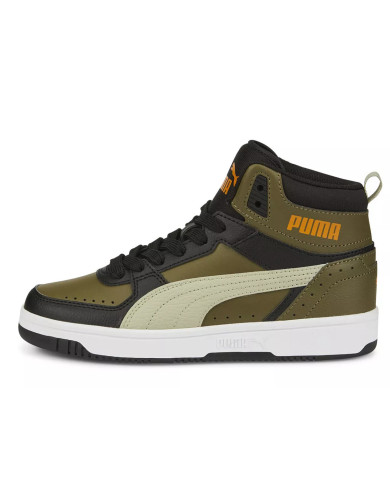 Buty dziecięce Puma REBOUND JOY BLOCKED JR 38844702 Zielone - Sklep online Mastersport