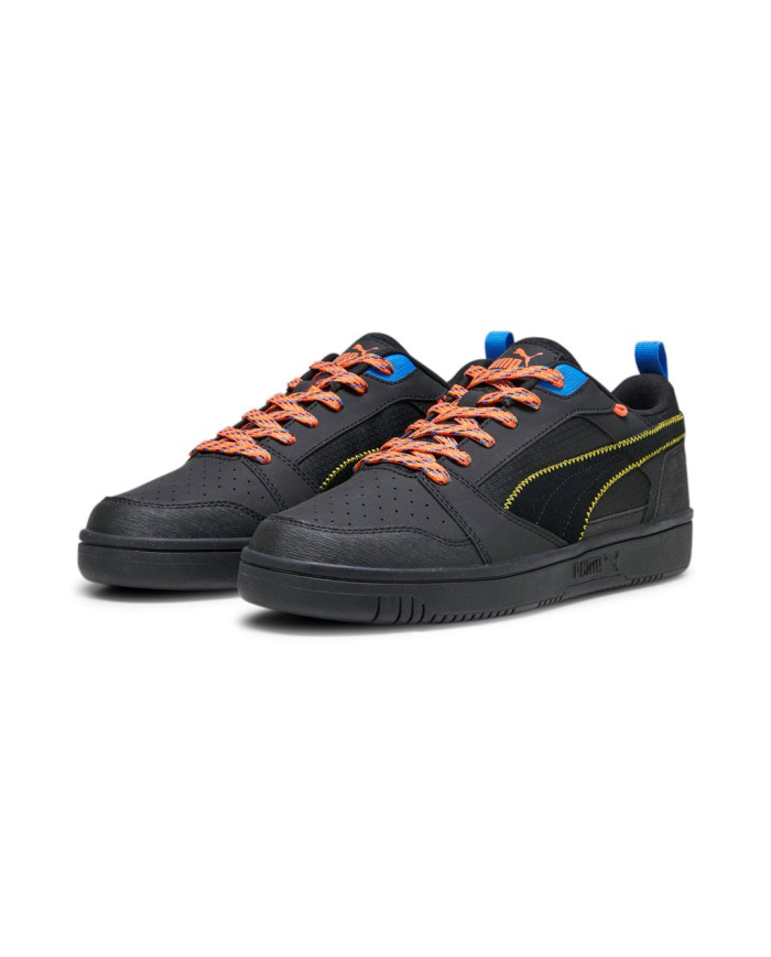 Buty męskie Puma REBOUND V6 LOW 39358101 Czarne - Sklep online Mastersport