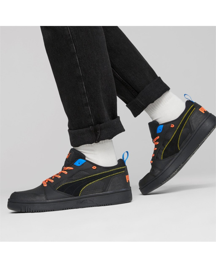 Buty męskie Puma REBOUND V6 LOW 39358101 Czarne - Sklep online Mastersport