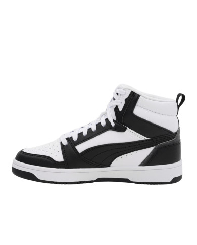 Buty dziecięce Puma REBOUND V6 MID JR 39383101 Białe - Sklep online Mastersport