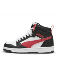 Buty dziecięce Puma REBOUND V6 MID JR 39383116 Czarne - Sklep online Mastersport