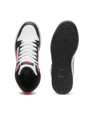 Buty dziecięce Puma REBOUND V6 MID JR 39383116 Czarne - Sklep online Mastersport