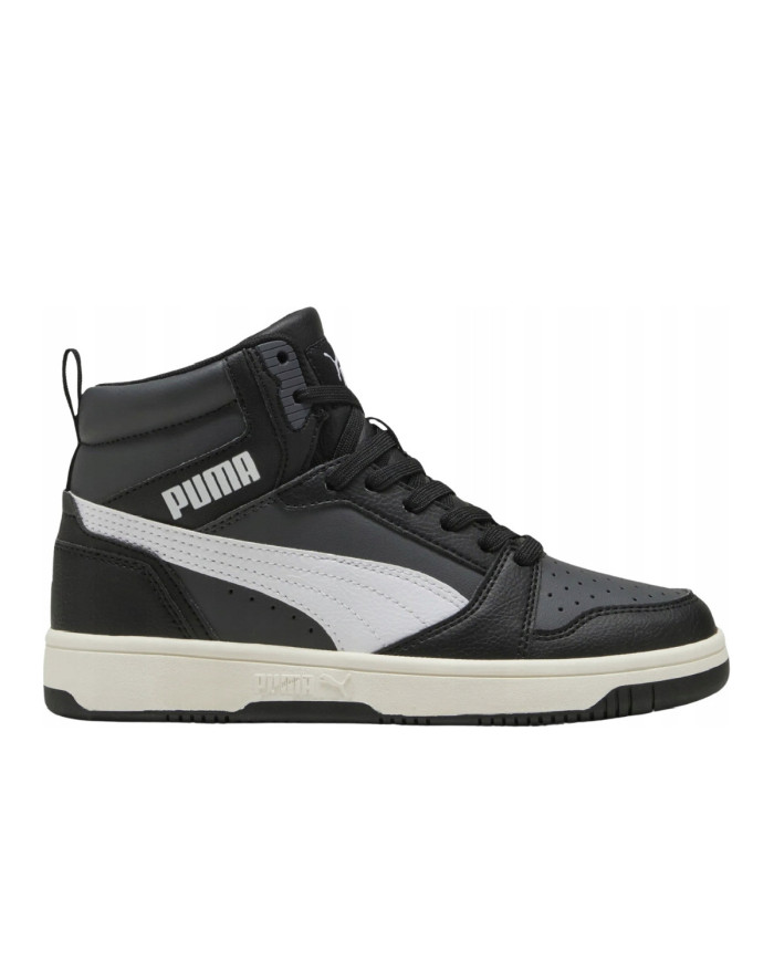 Buty dziecięce Puma REBOUND V6 MID JR 39383129 Czarne - Sklep online Mastersport