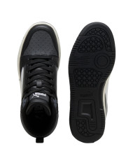 Buty dziecięce Puma REBOUND V6 MID JR 39383129 Czarne - Sklep online Mastersport
