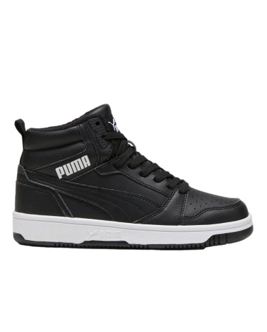 Buty dziecięce Puma REBOUND V6 MID WTR 39468501 Czarne - Sklep online Mastersport