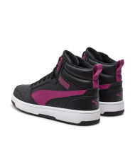 Buty dziecięce Puma REBOUND V6 MID WTR 39468504 Czarne - Sklep online Mastersport