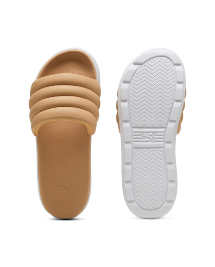 Klapki damskie Puma KARMEN SLIDE PUFFY WMNS 39539910 Beżowe - Sklep online Mastersport