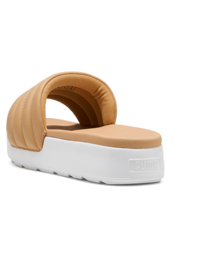 Klapki damskie Puma KARMEN SLIDE PUFFY WMNS 39539910 Beżowe - Sklep online Mastersport
