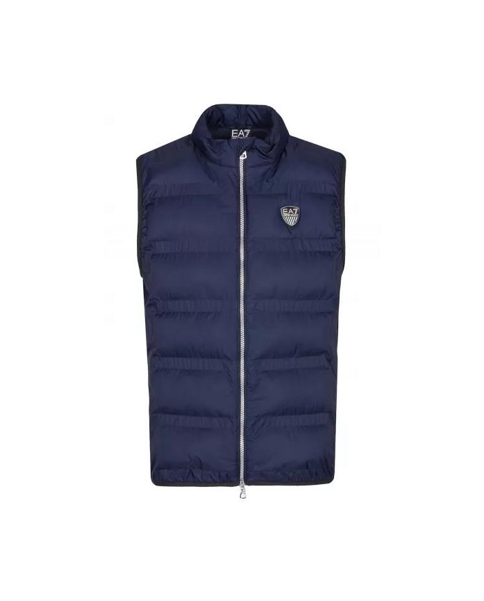 Kamizelka męska EA7 GILET 3LPQ02-PN4UZ-1554 Niebieska - Sklep online Mastersport
