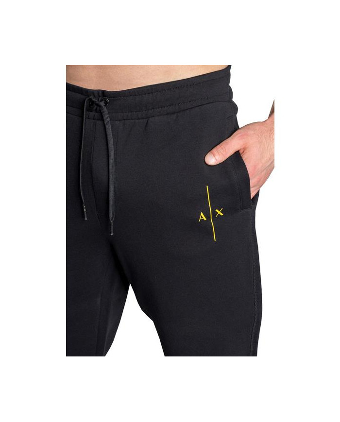 Spodnie męskie Armani Exchange PANTALONE 3LZPAV-ZJ3UZ-1200 Czarne - Sklep online Mastersport