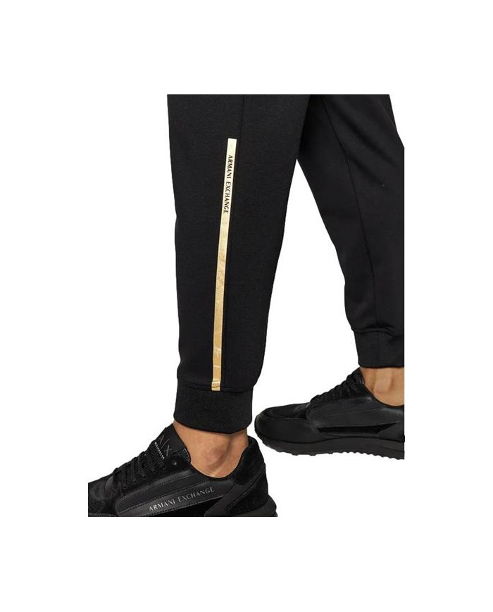 Spodnie męskie Armani Exchange PANTALONE 3LZPNA-Z9N1Z-02DX Czarne - Sklep online Mastersport