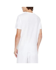 Koszulka męska Armani Exchange T-SHIRT 3LZTBE-ZJ8LZ-1100 Biała - Sklep online Mastersport