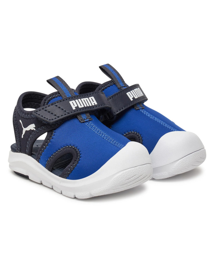 Sandały dziecięce Puma FUN RACER SANDAL V INF 40058502 Niebieskie - Sklep online Mastersport