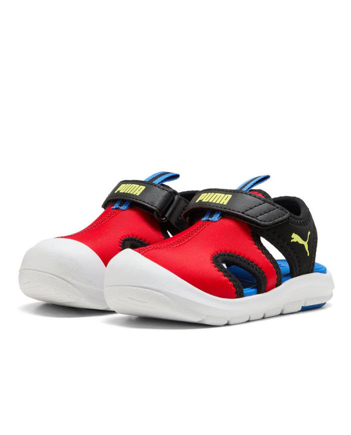 Sandały dziecięce Puma FUN RACER SANDAL V INF 40058503 Czerwone - Sklep online Mastersport
