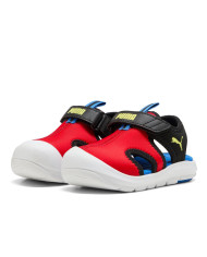 Sandały dziecięce Puma FUN RACER SANDAL V INF 40058503 Czerwone - Sklep online Mastersport