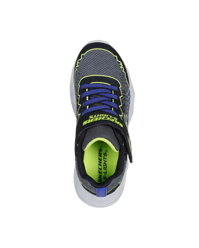 Buty dziecięce Skechers VORTEX 2.0 ZORENTO 400603LBKYL Czarne - Sklep online Mastersport