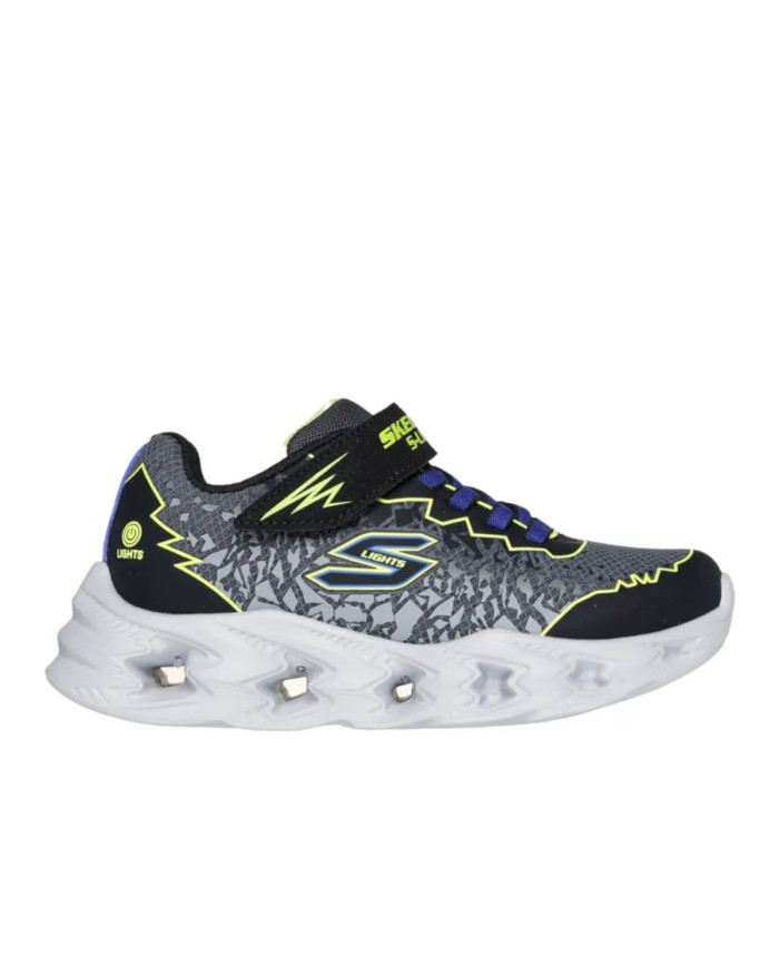 Buty dziecięce Skechers VORTEX 2.0 ZORENTO 400603NBKYL Czarne - Sklep online Mastersport
