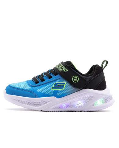 Buty dziecięce Skechers SKECHERS METEOR-LIGHTS KRENDOX 401495LBKBL Niebieskie - Sklep online Mastersport
