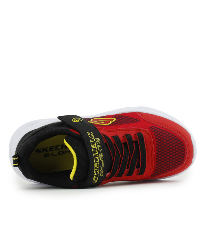 Buty dziecięce Skechers SKECHERS METEOR-LIGHTS KRENDOX 401495LRDBK Czerwone - Sklep online Mastersport