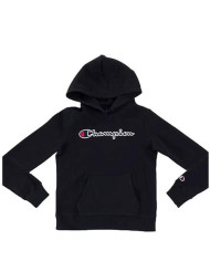 Bluza dziecięca Champion HOODED SWEATSHIRT 404225KK001 Czarna - Sklep online Mastersport