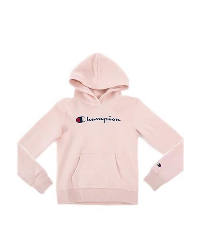 Bluza dziecięca Champion HOODED SWEATSHIRT 404225PS075 Różowa - Sklep online Mastersport
