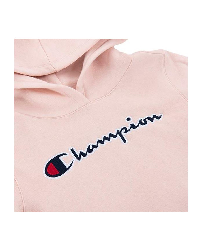 Bluza dziecięca Champion HOODED SWEATSHIRT 404225PS075 Różowa - Sklep online Mastersport
