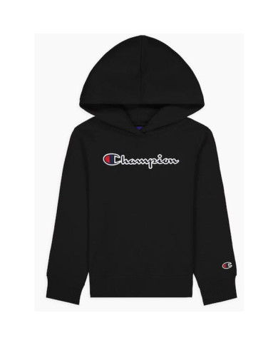 Bluza dziecięca Champion HOODED SWEATSHIRT 404330KK001 Czarna - Sklep online Mastersport