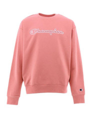 Bluza dziecięca Champion CREWNECK SWEATSHIRT 404331PS092 Różowa - Sklep online Mastersport