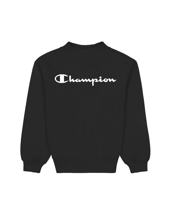 Bluza dziecięca Champion CREWNECK SWEATSHIRT 404443KK001 Czarna - Sklep online Mastersport