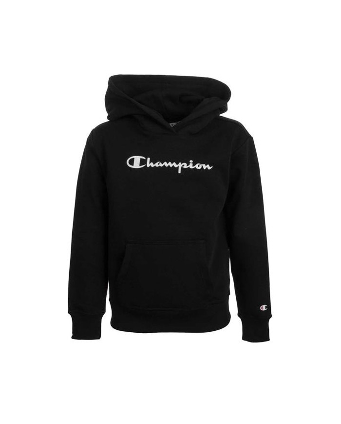 Bluza dziecięca Champion HOODED SWEATSHIRT 404540KK001 Czarna - Sklep online Mastersport