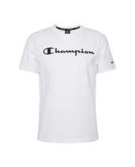 Koszulka dziecięca Champion CREWNECK T-SHIRT 404541WW001 Biała - Sklep online Mastersport