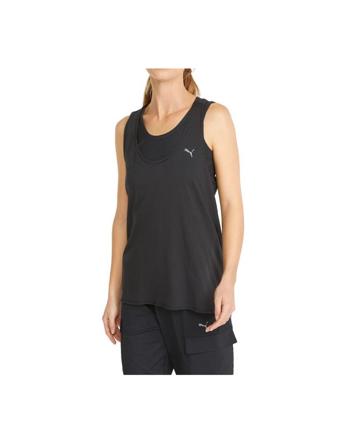 Koszulka damska Puma STUDIO FOUNDATION RELAXED TANK 52160501 Czarna - Sklep online Mastersport