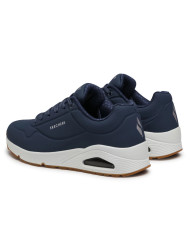 Buty męskie Skechers UNO STAND ON AIR 52458NVY Niebieskie - Sklep online Mastersport